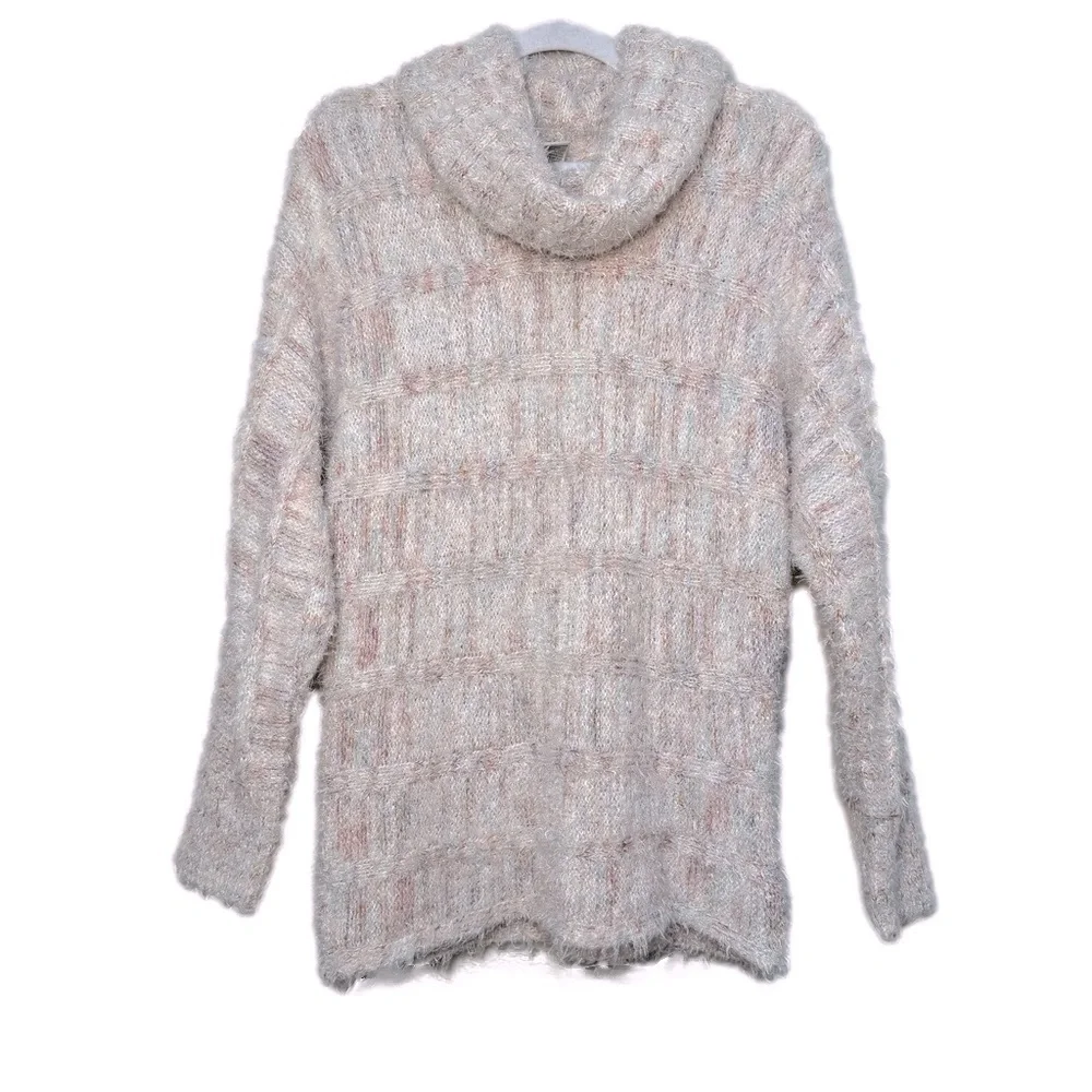 AMERICAN RAG CIE Women’s Egret Cowl neck beige long sleeve sweater size XXL NWT